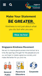 Mobile Screenshot of kindness.sg