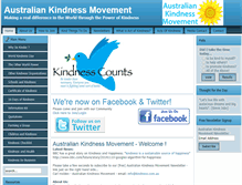 Tablet Screenshot of kindness.com.au